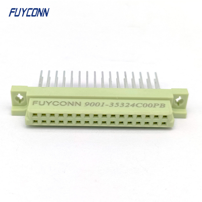 DIN41612 connecteur 13mm 2*16P 32 broches de presse DIN41612 connecteur féminin