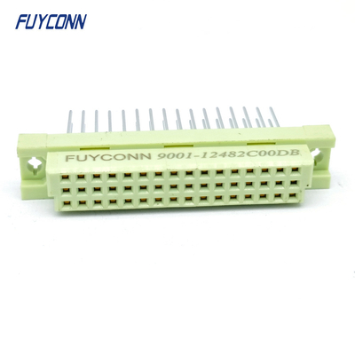 15 mm 48 pin connecteur DIN41612 3 rangées PCB droit Femme 348 connecteur DIN 41612