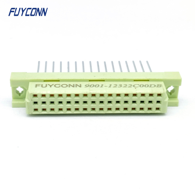 17mm 32Pin DIN41612 connecteur 3 rangées PCB droit Femme 332 DIN 41612 connecteur