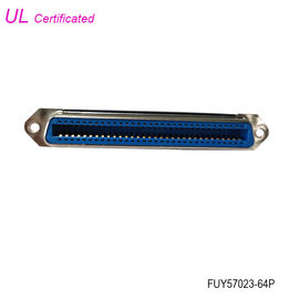Connecteur de soudure de Pin Centronics Connector 32pairs de la femelle 64 de récipient