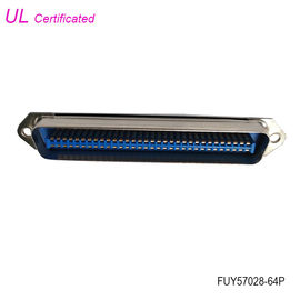 64 connecteur masculin de soudure de Pin Centronics Connector 32pairs