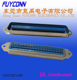 Connecteur certifié de carte PCB de Pin Male Straight du connecteur 64 d'UL Centronic
