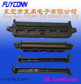 Agrafe de fil de Pin Centronics Connector With du récipient 24 de soudure de ruban