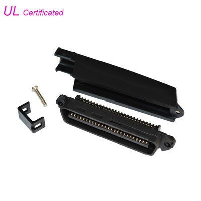 90 connecteur mâle Multi PPO de champion noir de prise masculine du degré pour le câble RJ21