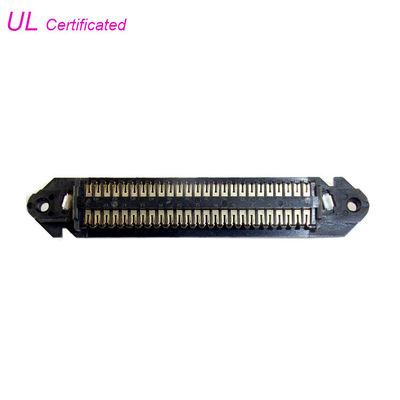 Connecteur Centronics de Pin de la femelle 50 d'IDC avec l'UL diplôméee par ressort