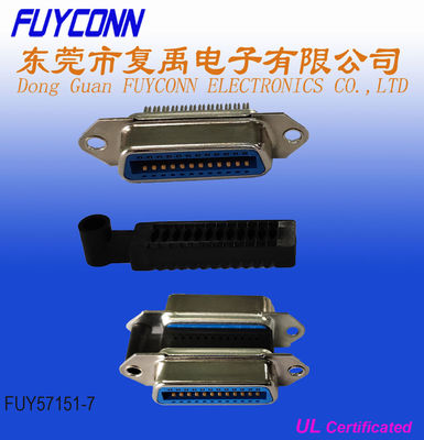 Type Centronics de rabattement femelle du connecteur IDC d'IEEE 488 GPIB 24P