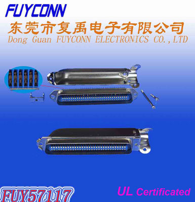 57-70640 prise masculine du degré IDC du connecteur 90 d'Amphenol 32 paires de goupille du connecteur 64 pour Huawei DSLAM
