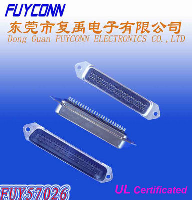 14 type facile UL certifiée par connecteur de champion de soudure de Pin DDK Centronic de prise