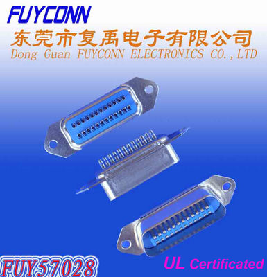 50 le connecteur de Pin Centronic Solder Male DDK a certifié le lancement de l'UL 2.16mm
