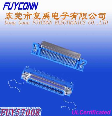 Le connecteur femelle R/A de carte PCB de Pin de Centronic 14 avec des verrous de ressort a certifié l'UL