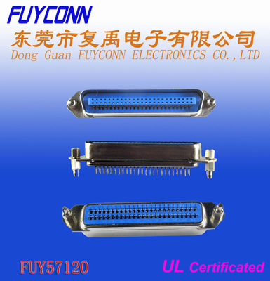 Connecteur mâle de la carte PCB 24 de mâle d'angle droit de Centronic avec l'UL certifiée