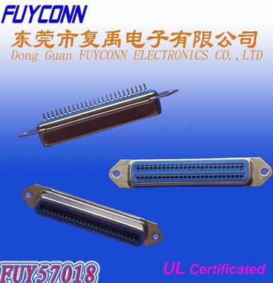 Le connecteur femelle droit de carte PCB de 50 Pin Centronic a certifié le lancement de l'UL 2.16mm