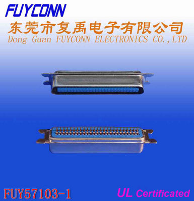 Connecteur de SMT, 14 connecteurs d'agrafe masculins de Pin Centronic pour l'UL diplôméee par conseil de carte PCB de 1.6mm