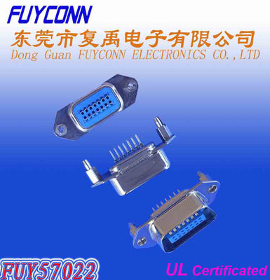 Noir/connecteur masculin bleu de Centronic de champion de 14 manières pour le panneau de carte PCB avec la serrure de conseil
