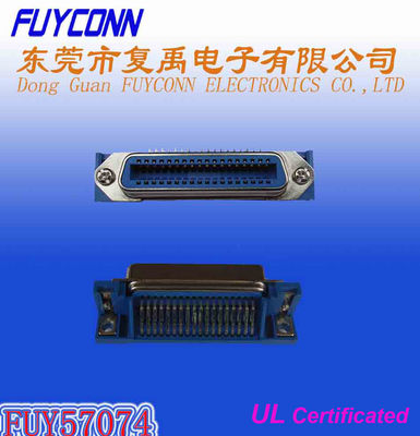 Centronic 14 24 36 connecteur femelle R/A de carte PCB de champion de 50 bornes avec l'UL certifiée par parenthèse