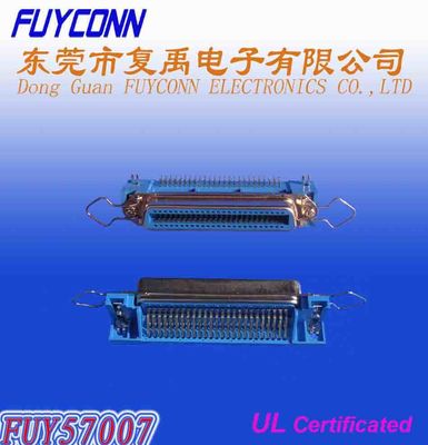Centronic UL certifiée à angle droit de connecteur femelle de carte PCB de champion de 25 paires