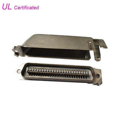 Connecteur mâle de la prise 50 de connecteur masculin de la coutume PBT IDC avec des vis