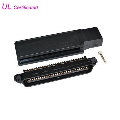Connecteur masculin en plastique noir des paires IDC de la couverture 32/connecteur mâle Masculin
