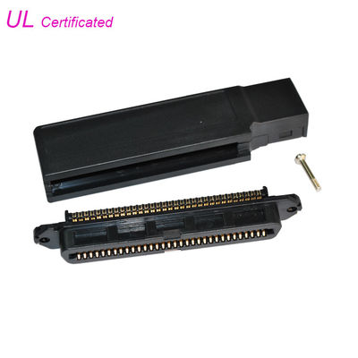 90 connecteur femelle du champion IDC de Pin Centronic de TYCO 64 de degré pour le câble RJ21