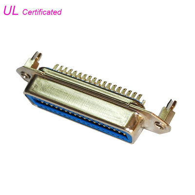 Connecteur du câble plat de 50 Pin Centronic Champe Solder Female avec la serrure de conseil