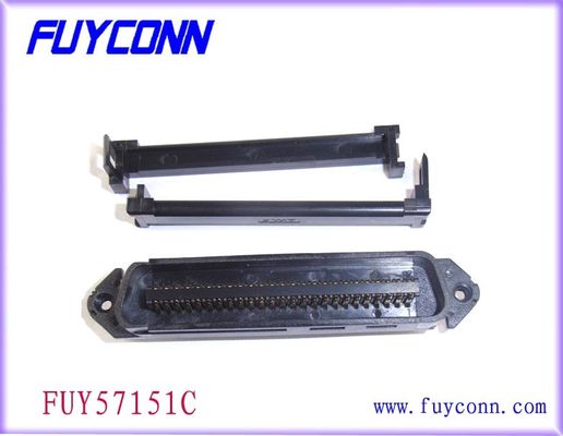 25 connecteur 50pin de champion de TYCO RJ21 Centronic de paires avec le lancement du collier de câble 2.16mm