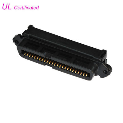 50 type de rabattement femelle du connecteur 25pairs de champion de Pin Receptacle IDC avec l'agrafe de fil