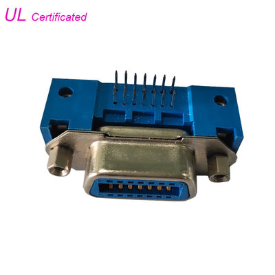 Centronic 50 connecteurs femelles de champion de carte PCB de 36 24 14 Pin Right Angle avec le filet de vis