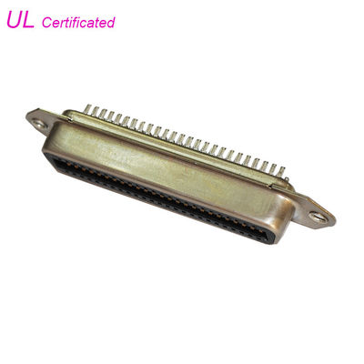 14 24 36 types faciles type femelle UL certifiée de 50Pin DDK Centronic de connecteur de récipient de soudure