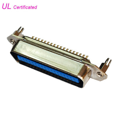 l'IMMERSION de connecteur masculin d'angle droit de carte PCB de 14 bornes dactylographient le connecteur 24pin 36pin 50pin de Centronic