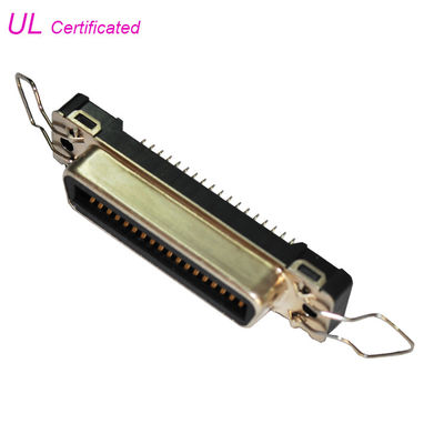 57 connecteur de carte PCB de Centronic 36 Pin Female Straight de série de NC pour Dot Matrix Printer
