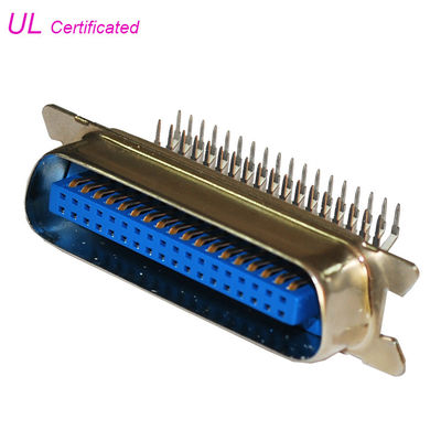 La DM R/A de carte PCB 36 Pin Centronics Connector Male Type forment le lancement de Shell 2.16mm