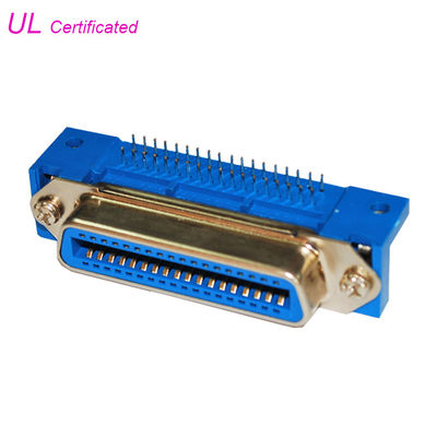 Connecteur femelle à angle droit 50pin 36pin 24pin 14pin de carte PCB de Centronic de 57 séries de NC