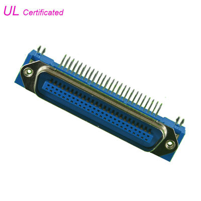 UL diplôméee par connecteur à angle droit de Pin Centronic de la carte PCB 14 de la prise DDK