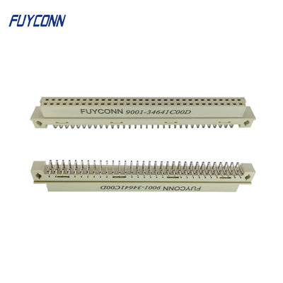Le connecteur femelle 2 DIN 41612 rame le connecteur de carte de 64 Pin Right Angle Euro