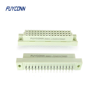 Connecteur droit du terminal DIN 41612 de carte PCB d'euro connecteur femelle
