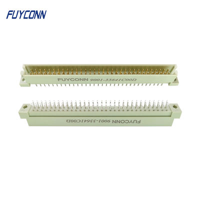 264 connecteur droit masculin de la carte PCB 2*32P 64 Pin Eurocard 41612 du connecteur DIN41612