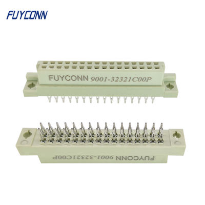 Connecteur femelle d'Eurocard de prise de la borne 41612 de presse du connecteur 2*16pin 32pin de Solderless DIN41612