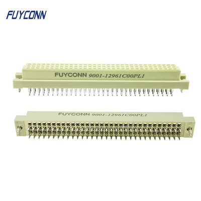 3 connecteur de Solderless de connecteur des rangées 3*32 96 Pin Female DIN41612 euro avec la serrure de conseil