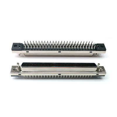 La NC droite de connecteur de carte PCB SCSI dactylographient à 100pin 1.27mm le connecteur femelle de MDR