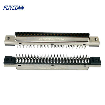 connecteur vertical femelle de la carte PCB MDR de connecteur de 100P SCSI