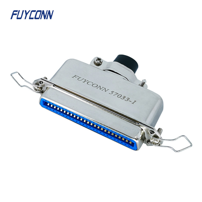 57-60500 connecteur du connecteur DDK 50 Pin Female Solder Cup Centronic avec le capot en métal
