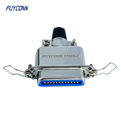 57-60240 connecteur de la tasse DDK de soudure de Pin Top Cable Entry Female du connecteur 24 avec le capot en métal