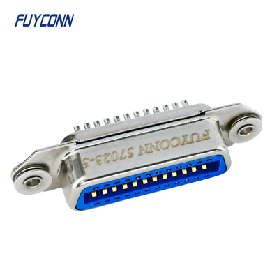 Tasse femelle 24 Pin Connector For Cable Centronics de soudure