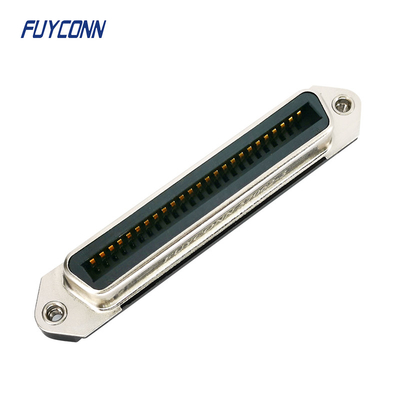 Presse Pin Contact de la carte PCB 64 50 Pin Solderless Centronics Connector With