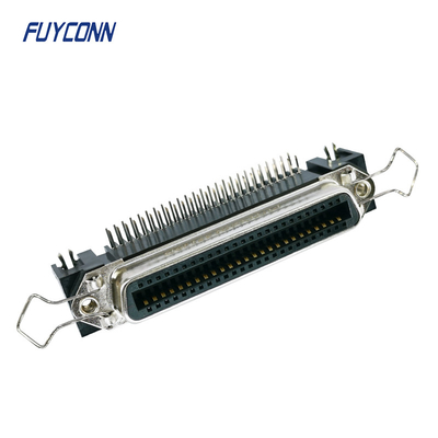 57 connecteur de la carte PCB DDK de CN50 50 Pin Female Centronics Right Angle