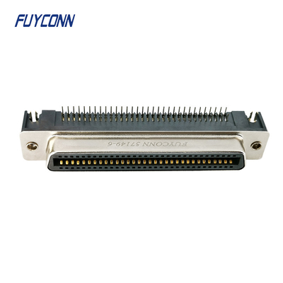 Connecteur femelle de carte PCB de champion de Pin Centronics DDK du profil bas 64