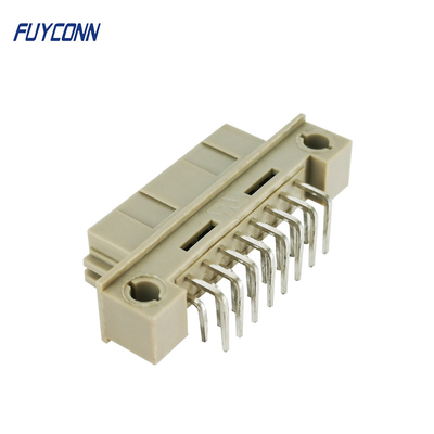 La prise masculine Eurocard 3 rame le connecteur DIN 41612 carte PCB R/A de 90 degrés