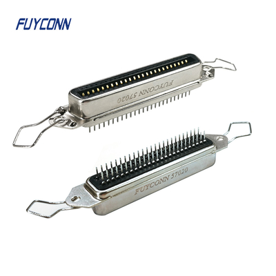 connecteurs Centronics droits de carte PCB de 50 36 24 14 Pin Female Connector