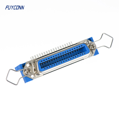 Connecteur Centronics femelle à angle droit de la carte PCB 50P 36P 24P 14P
