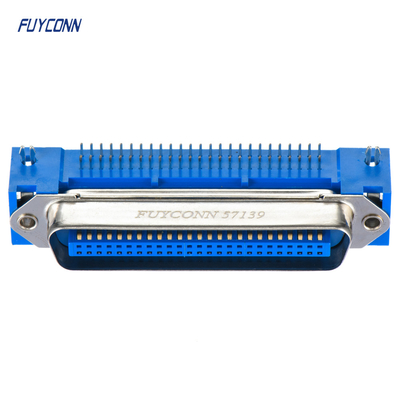 Connecteur Centronics 2.16mm de mâle de lancement à angle droit de la carte PCB